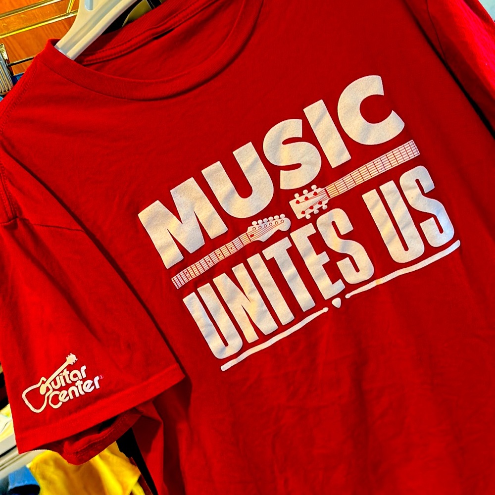 NWOT Guitar Center Tee Shirt
